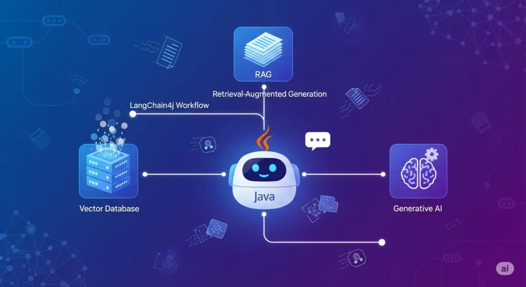 How to make a AI chatbot in Java using LangChain4j and RAG for advanced data-driven responses
