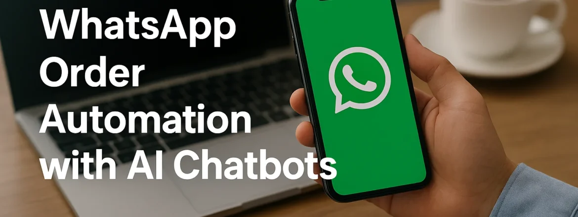 WhatsApp Order Automation with AI Chatbots