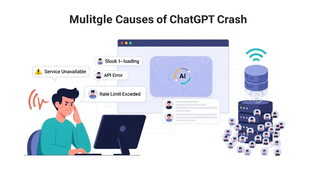 Common Reasons Why ChatGPT Crashes