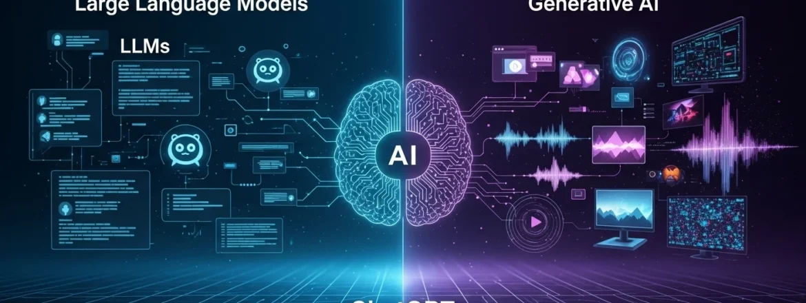 LLM vs Generative AI