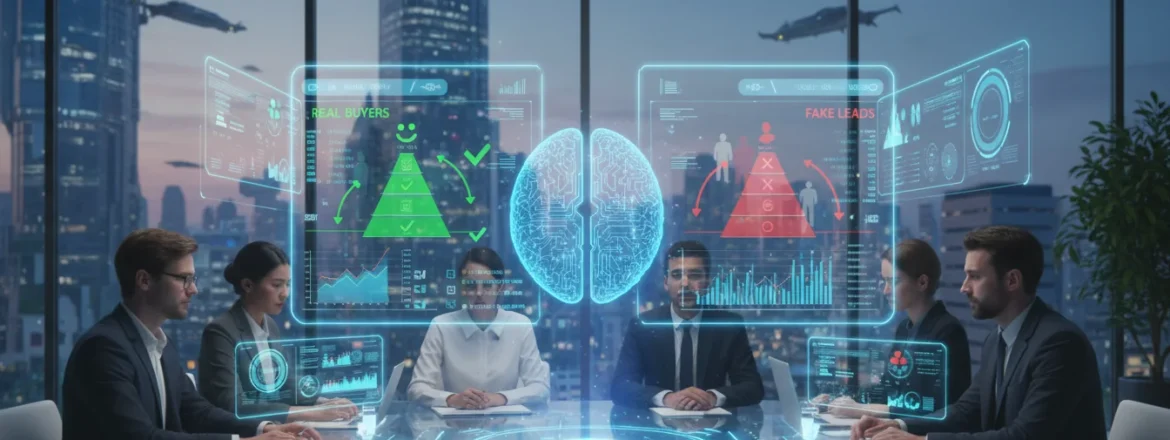 Can AI Identify Real Buyers from Fake Leads Automatically