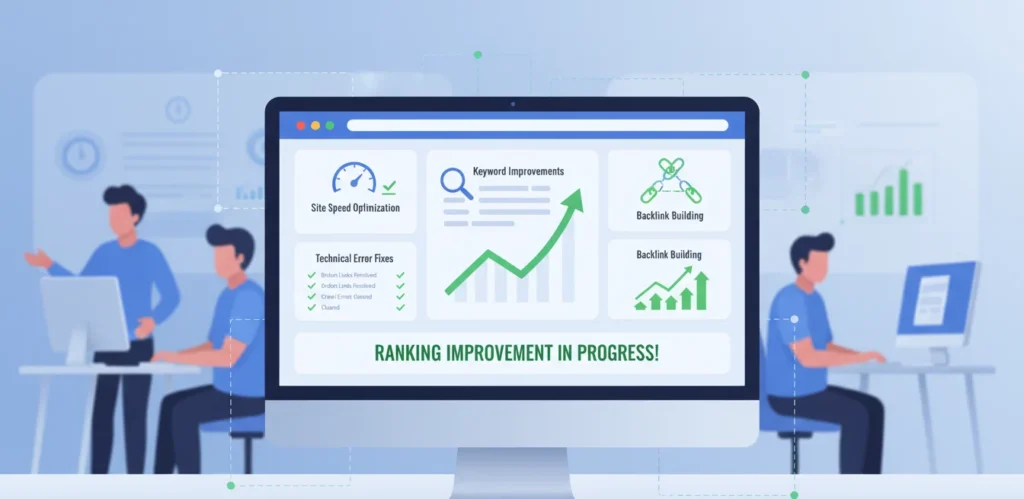 How to Fix Website Not Ranking on Google After SEO