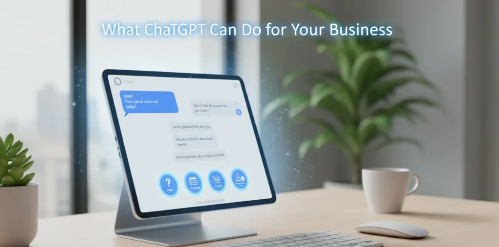 What ChatGPT Can Do for Your Business