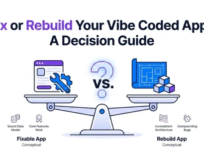 Fix Or Rebuild a Vibe coded app